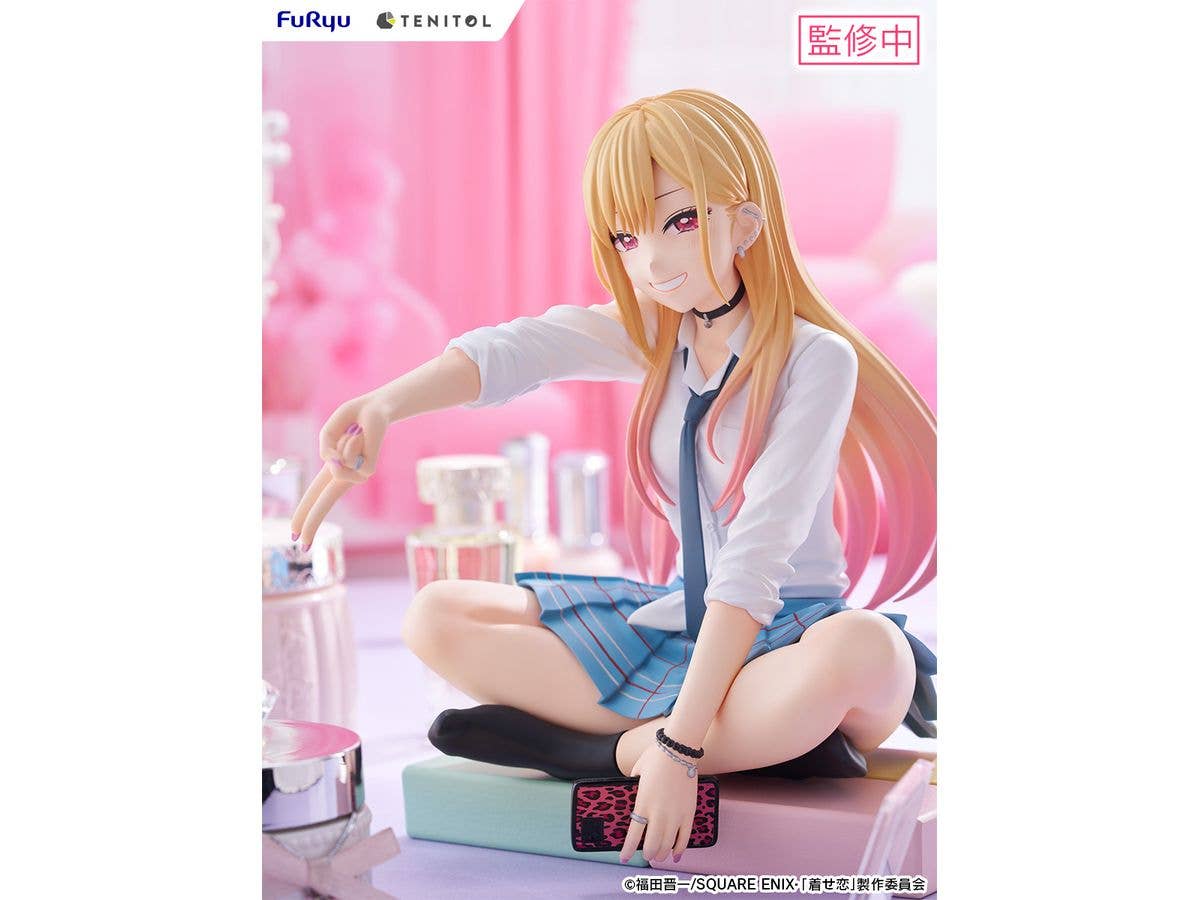 FuRyu TENITOL Marin Kitagawa BIG Noodle Stopper Figure | 4580736407411