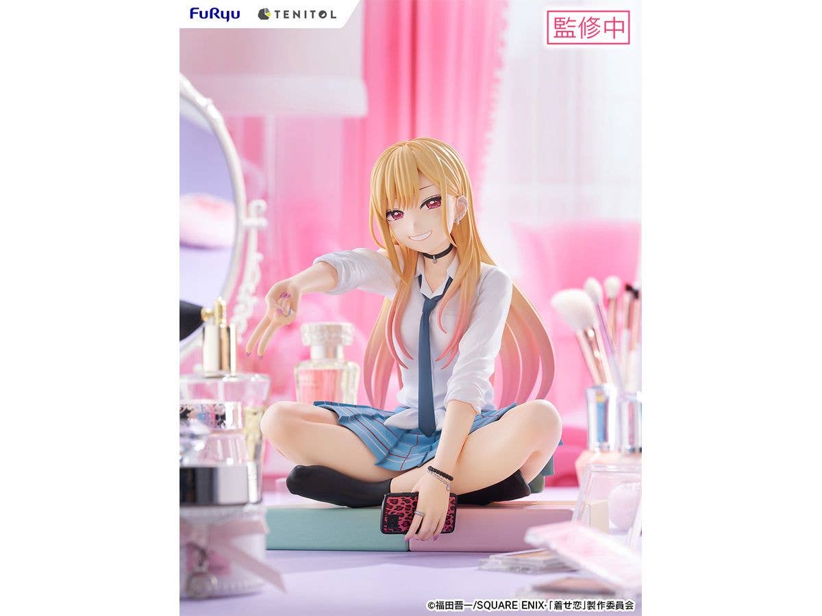 FuRyu TENITOL Marin Kitagawa BIG Noodle Stopper Figure | 4580736407411