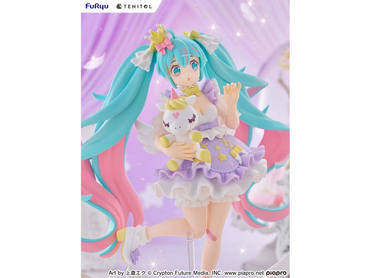 FuRyu TENITOL Hatsune Miku YUMEKAWA Princess Lavender ver. | 4580736407510