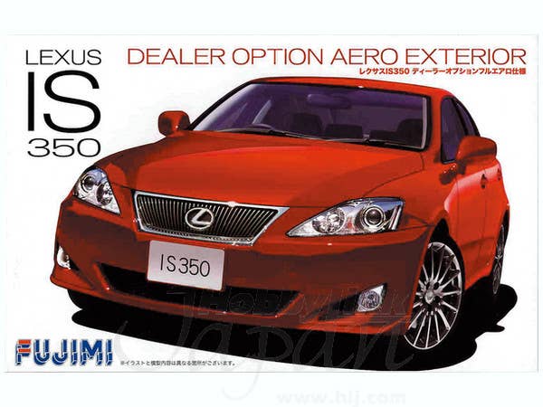 Fujimi 1/24 Lexus IS 350 w/ Dealer Option Aero Exterior | 4968728036847