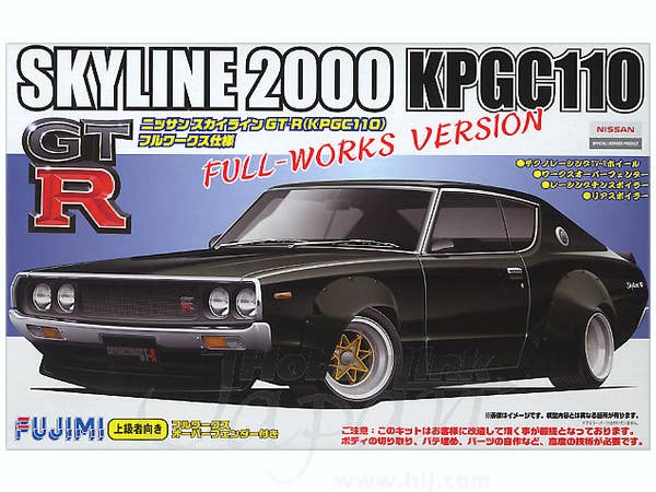 Fujimi 1/24 KPGC110 Skyline 2000 GT-R Full Works | 4968728046716