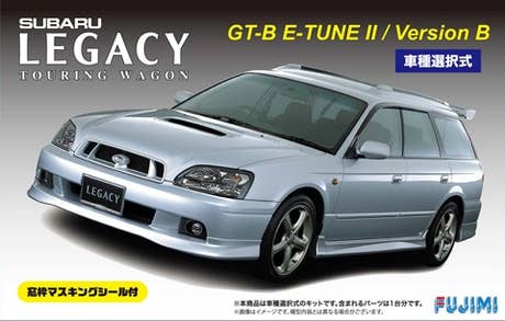 Fujimi 1/24 Subaru Legacy Touring Wagon GT-B E-tuneII Version B with Window Frame Masking | 4968728039312