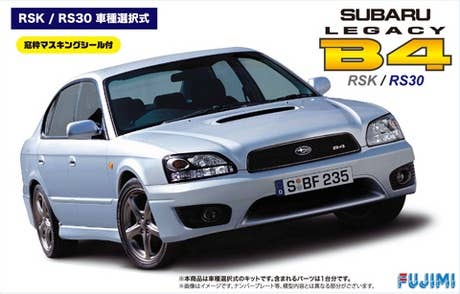 Fujimi Subaru Legacy B4 RSK / RS30 w/Window Frame Masking Seal | 4968728039329