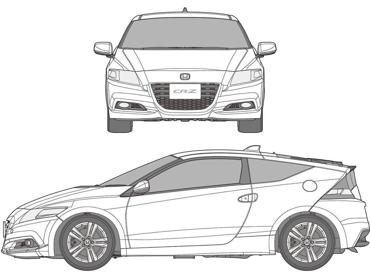 Fujimi 1/24 Honda CR-Z 2011 Japan Car of the Year Commemorative Award | 4968728046464