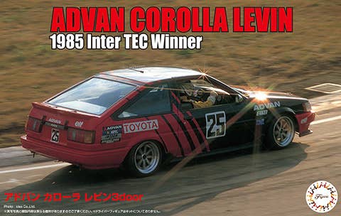 Fujimi 1/24 ADVAN Corolla Levin 3door | 4968728046914
