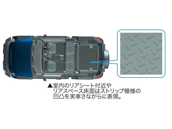 Fujimi 1/24 Toyota FJ Cruiser (Two-tone Yellow) Pre-painted Snap fit Kit | 4968728066134