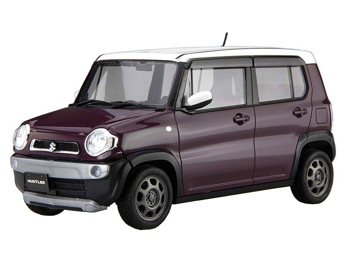 Fujimi 1/24 Suzuki Hustler (G/MoonLight Violet Pearl Metallic) | 4968728066219