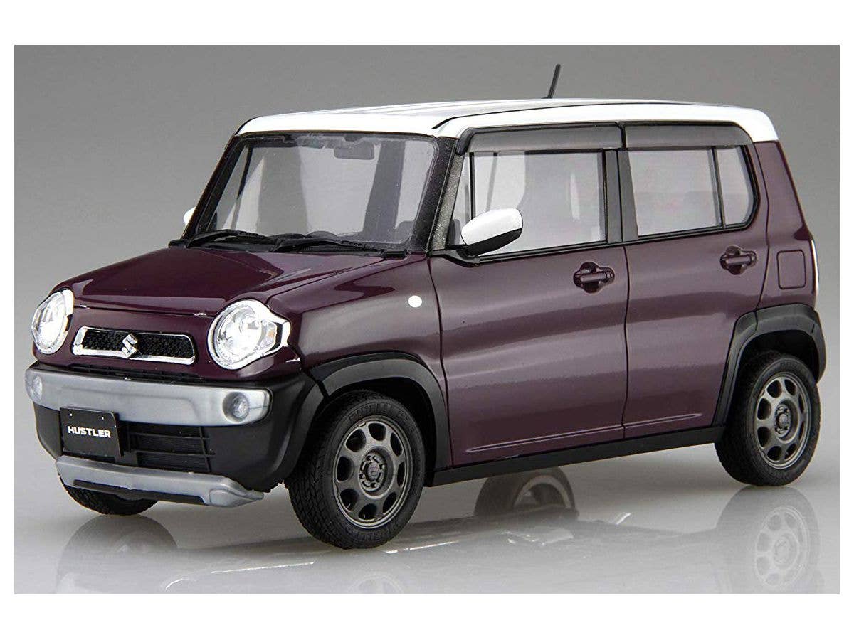 Fujimi 1/24 Suzuki Hustler (G/MoonLight Violet Pearl Metallic) | 4968728066219