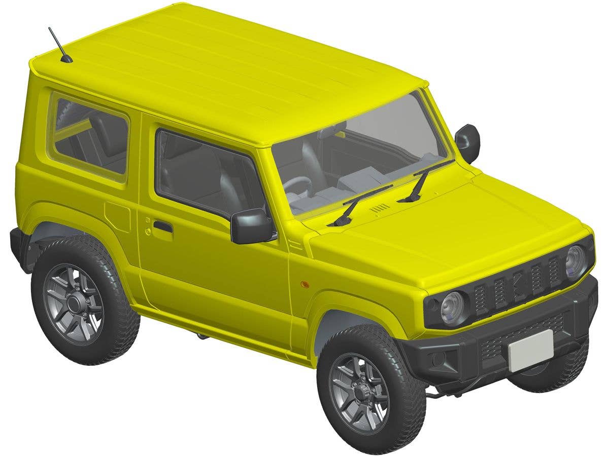Fujimi 1/24 Suzuki Jimny JB64 (XC/Kinetic Yellow) | 4968728066332