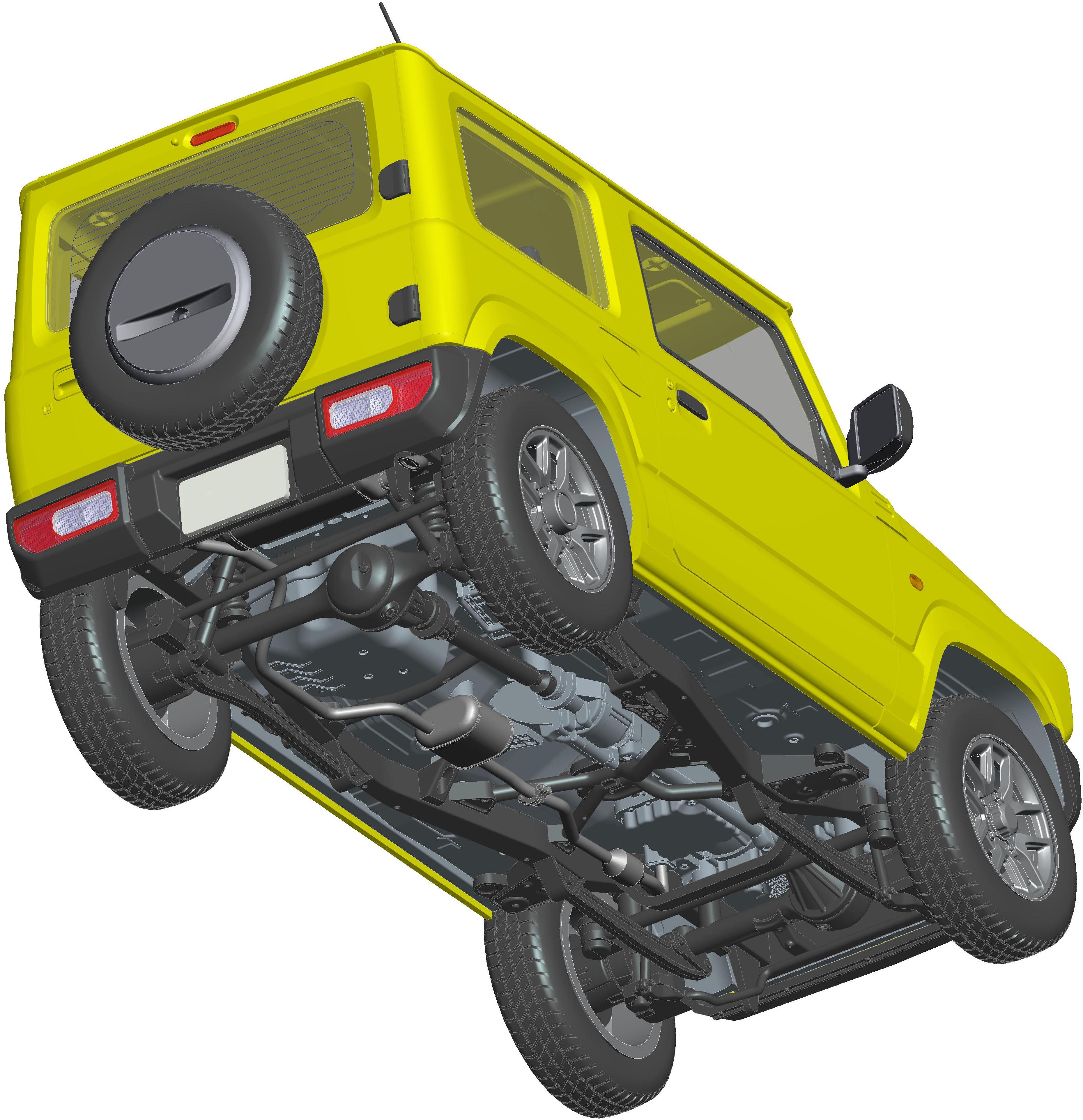 Fujimi 1/24 Suzuki Jimny JB64 (XC/Kinetic Yellow)