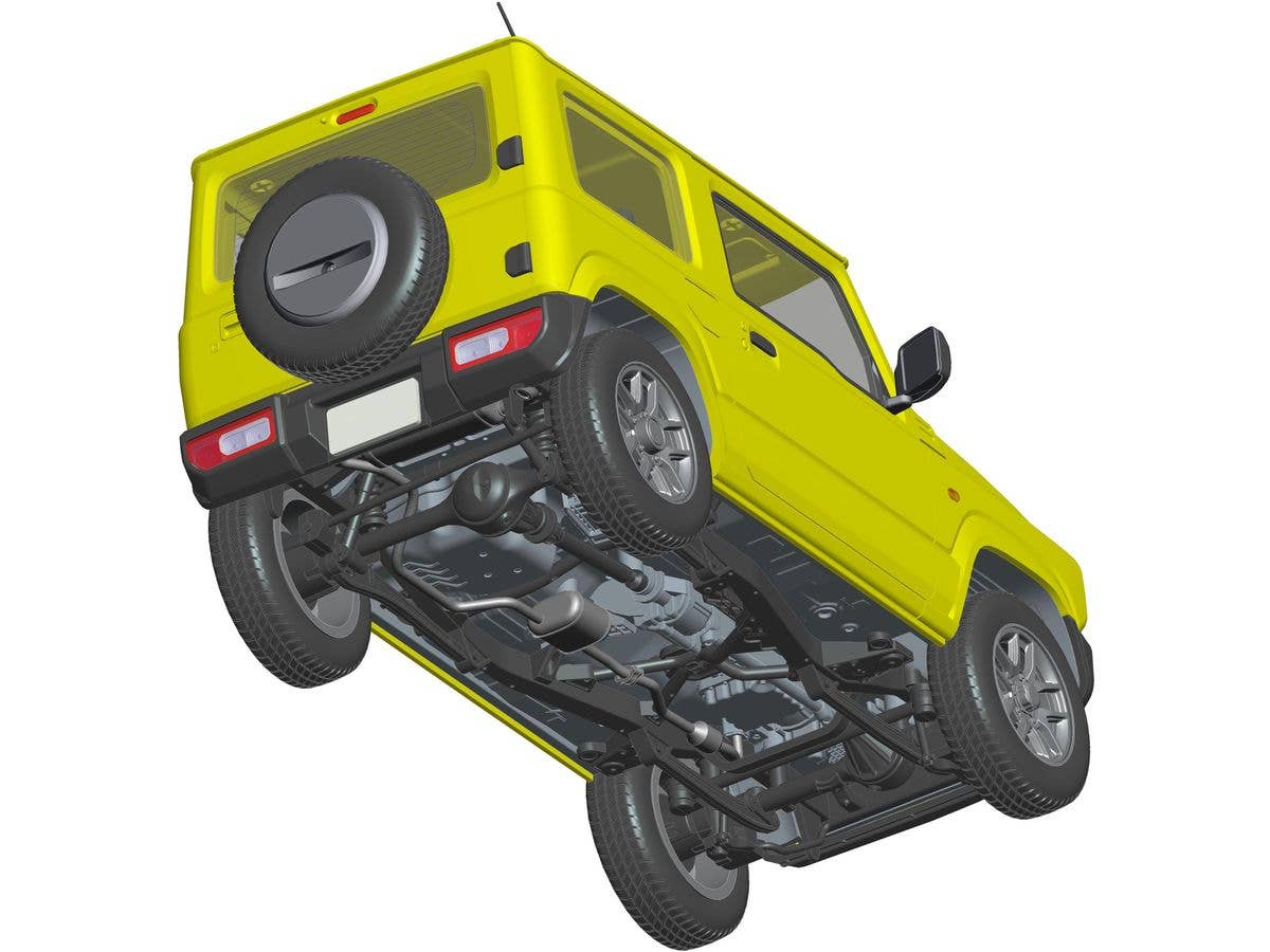 Fujimi 1/24 Suzuki Jimny JB64 (XC/Kinetic Yellow) | 4968728066332
