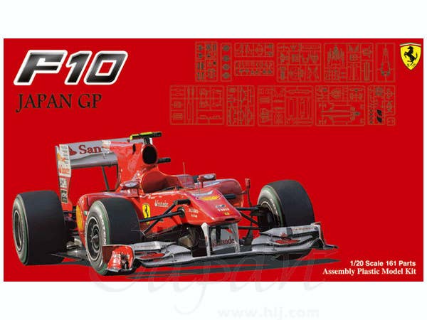 Fujimi 1/20 Ferrari F10 Japan GP | 4968728090870