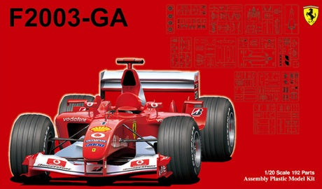 Fujimi 1/20 GP23 Ferrari F2003-GA (Japan, Italy, Monaco, Spainl GP) | 4968728092096