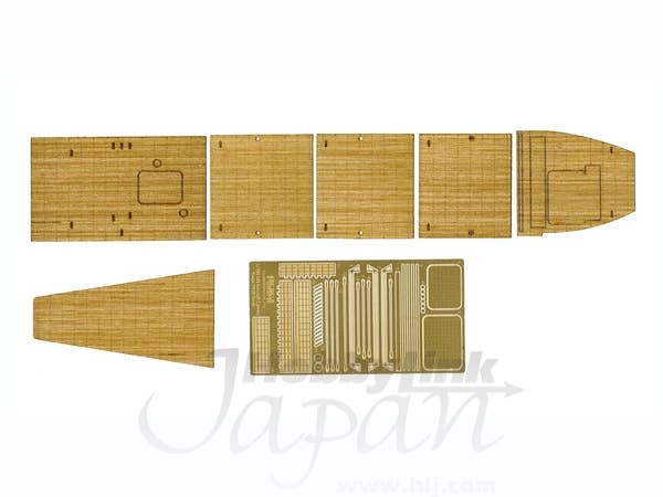 Fujimi 1/700 Wood Deck Seal for IJN Aircraft Carrier Kaga Triple Flight Deck | 4968728114484