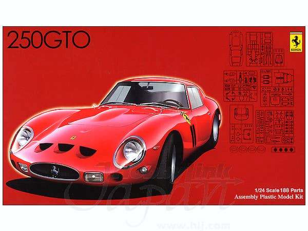 Fujimi 1/24 Ferrari 250GTO with Etching Parts | 4968728123547