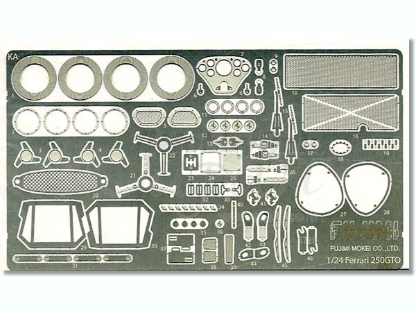Fujimi 1/24 Ferrari 250GTO with Etching Parts