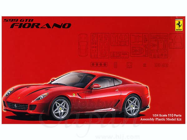 Fujimi 1/24 Ferrari 599GTB with Etching Parts | 4968728123660
