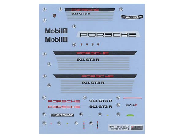 Fujimi 1/24 Porsche 911GT3R | 4968728126982