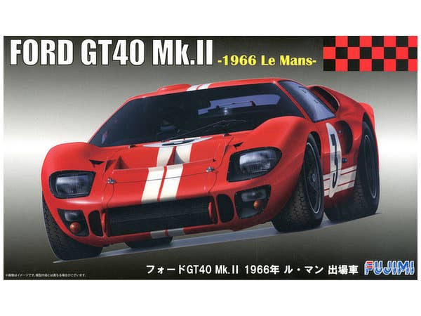 Fujimi 1/24 RS-51 Ford GT40 Mk.II 1966 Le Mans | 4968728126067