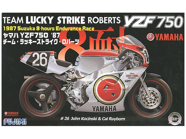 Fujimi 1/12 Yamaha YZF750 Lucky Strike Roberts | 4968728141367