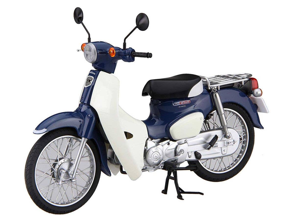 Fujimi 1/12 Honda Super Cub110 (Urbane Denim Blue Metallic) | 4968728141794