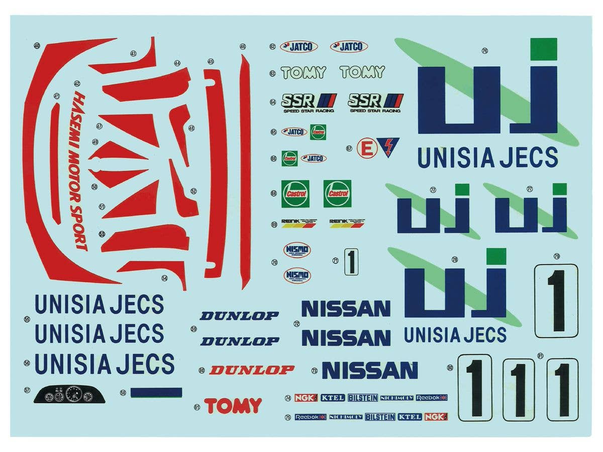 Fujimi 1/12 Unisia Jecs Skyline (BNR32 1993 JTC) | 4968728141992
