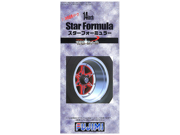 Fujimi 1/24 14 inch STAR Formula wheel | 4968728193090