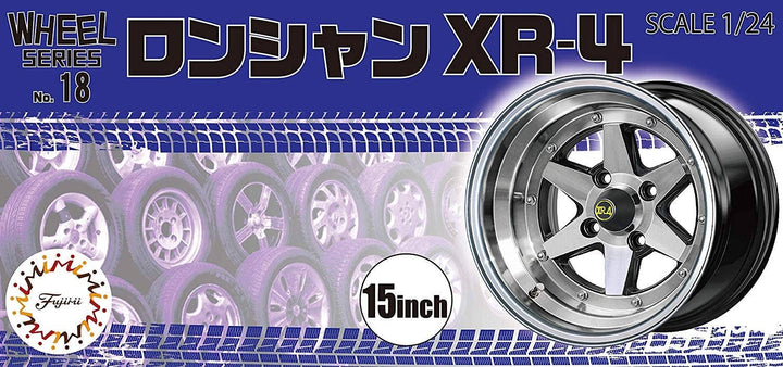 Fujimi 1/24 Wheel Series (No.18) Long Champ XR-4 15 inch | 4968728193595