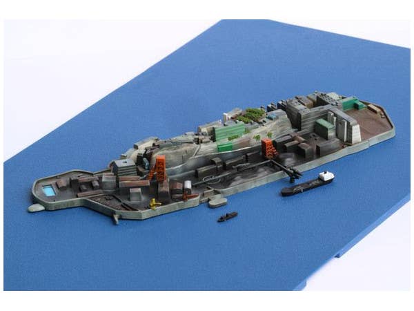 Fujimi 1/3000 Gunkanjima (Hashima Island) | 4968728401454
