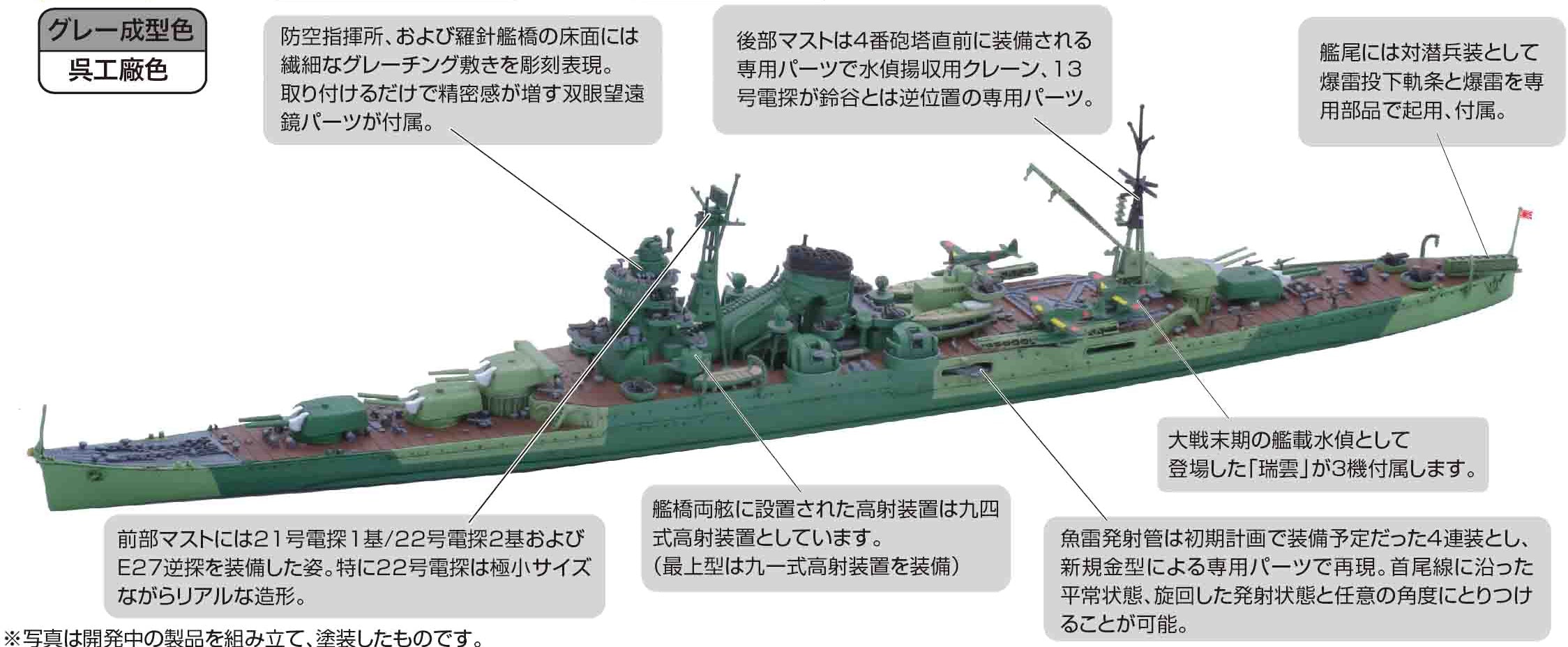 Fujimi 1/700 IJN Heavy Cruiser Ibuki