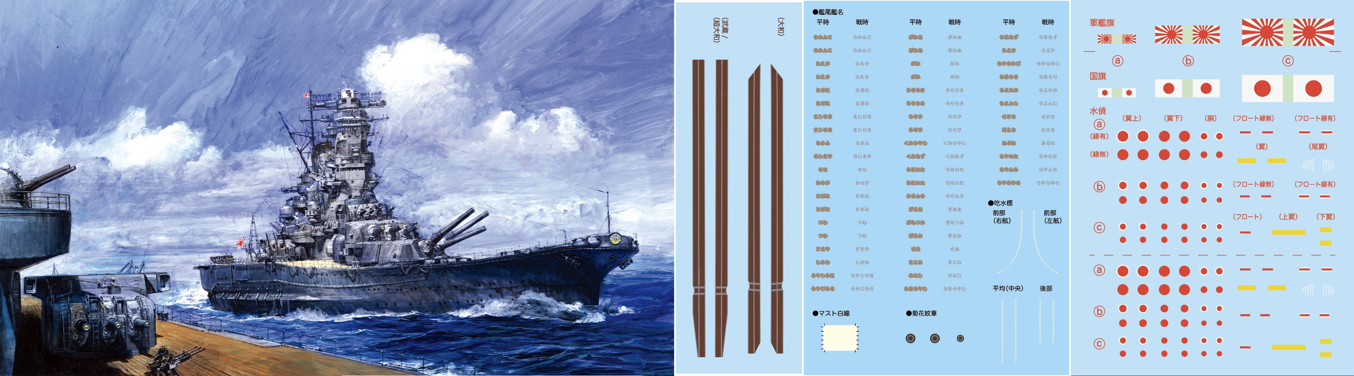 Fujimi 1/700 IJN Battleship Musashi 1942 | 4968728433493