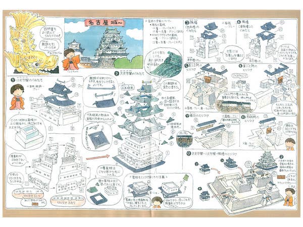 Fujimi 1/700 Nagoya Castel | 4968728501000
