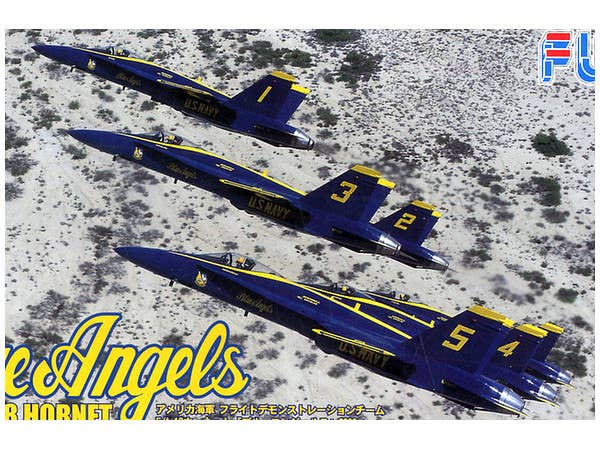Fujimi F/A-18 Hornet C ' BLUE ANGELS' | 4968728722122