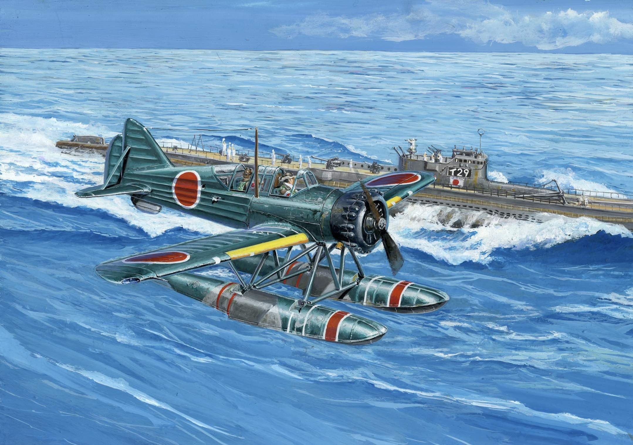 Fujimi 1/72 Yokosuka E14Y Type 0 Small Reconnaissance Seaplane