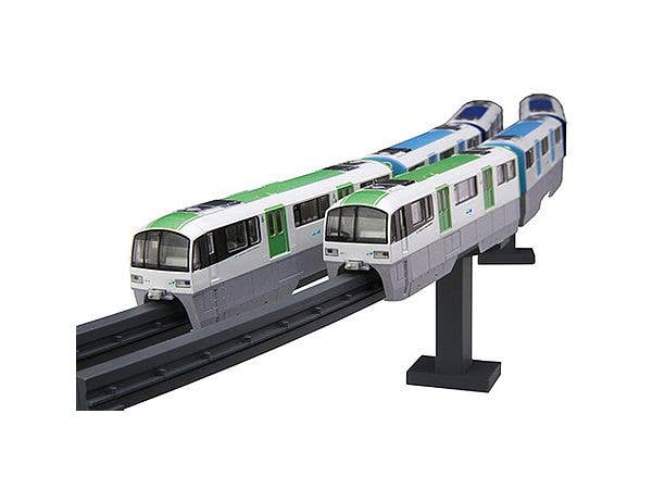 Fujimi 1/150 Tokyo Monorail Type 2000 Six Car Formation (Unpainted Kit) (6-Car Set) (Unassembled Kit) | 4968728910338