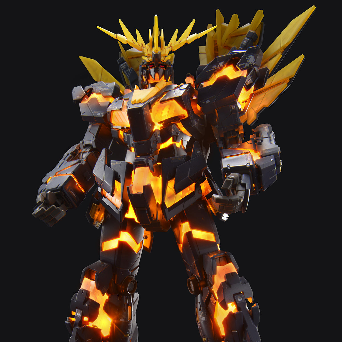 P-Bandai RG 1/144 The Gundam Base Limited Unicorn Gundam 02 Banshee Norn (Destroy Mode) (Lighting Model)