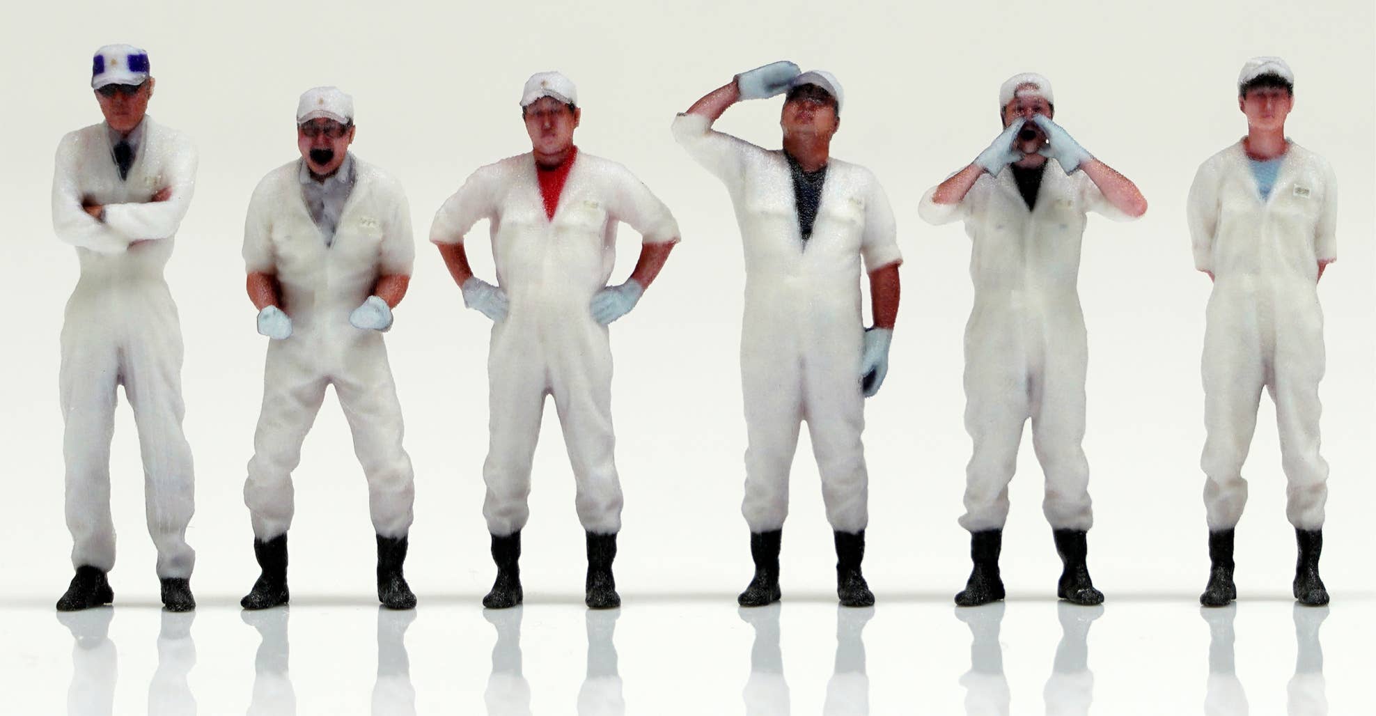 GENCO Mobile Police Patlabor 1/60 scale special vehicle division 2 maintenance team set of 6 | 4560351971733