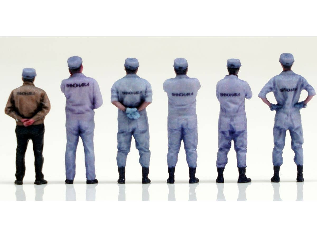 GENCO Mobile Police Patlabor 1/60 scale Shinohara Heavy Industries employee 6 body set | 4560351971740