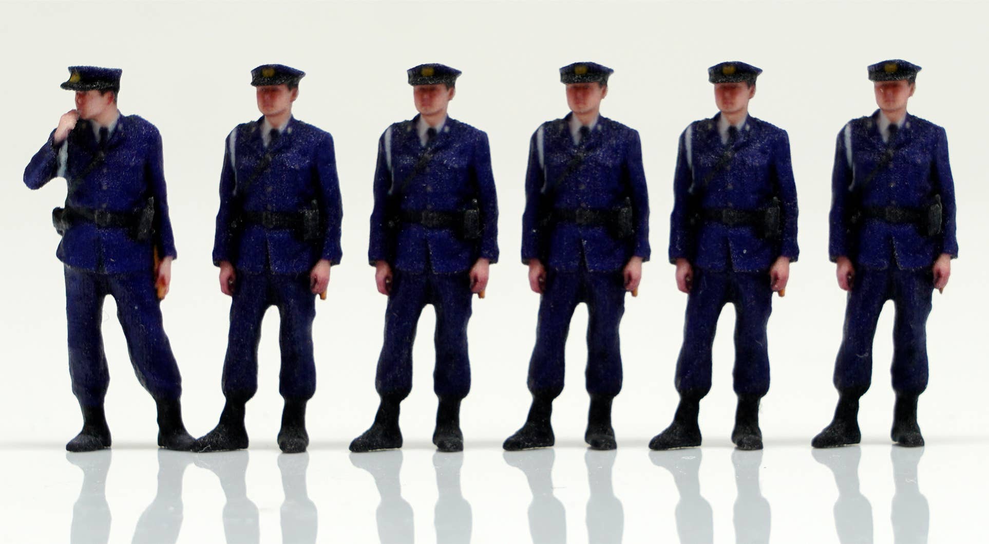 GENCO Mobile Police Patlabor 1/60 scale police officer 6 body set | 4560351971757