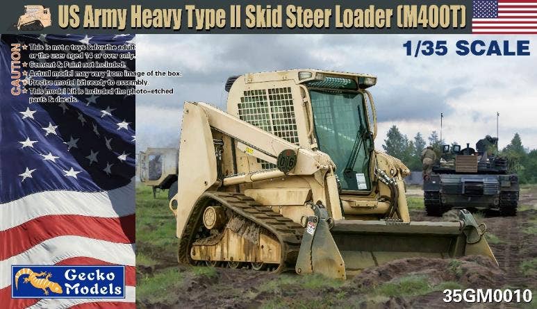 Gecko1/35 US Army Light Type II Skid Steer Loader (M400T) | 4892667350101