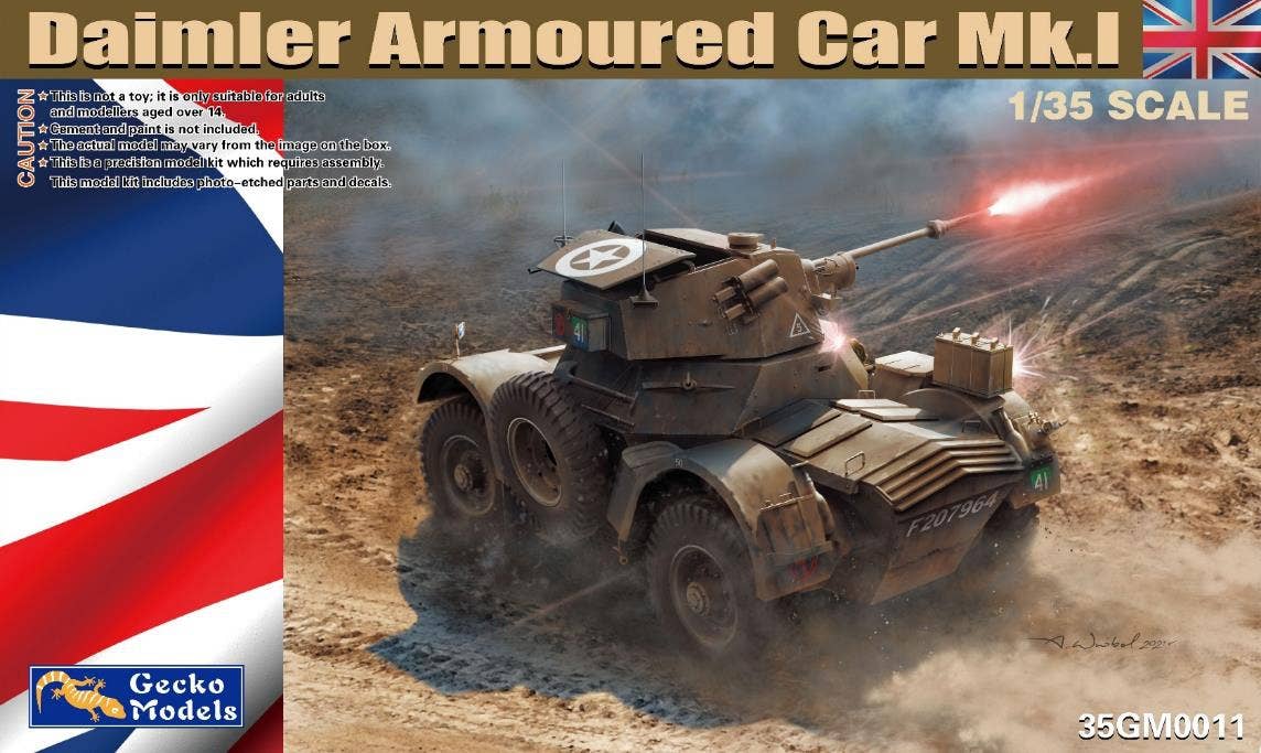 Gecko1/35 Daimler Armored Car Mk.I | 4892667350118