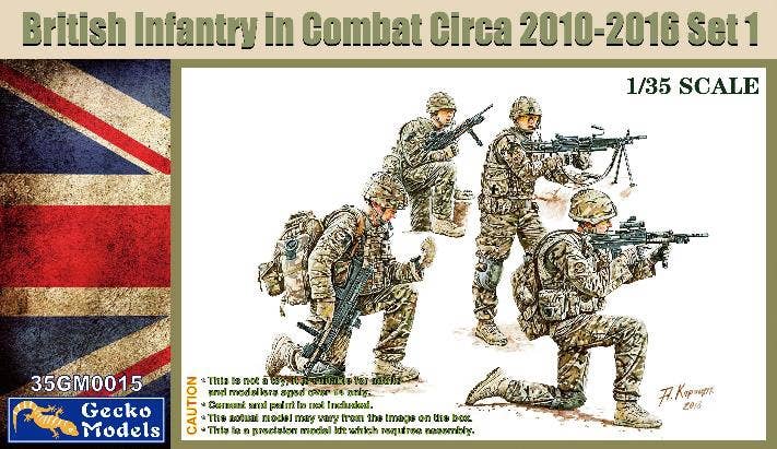 Gecko 1/35 British Infantry In Combat Circa 2010~2012 Set 1 | 4892667350156