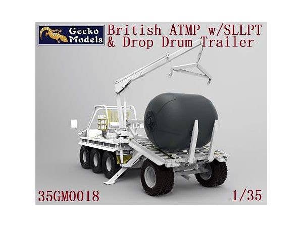 Gecko 1/35 British ATMP with SLLPT & Drop Drum Trailer | 4892667350187