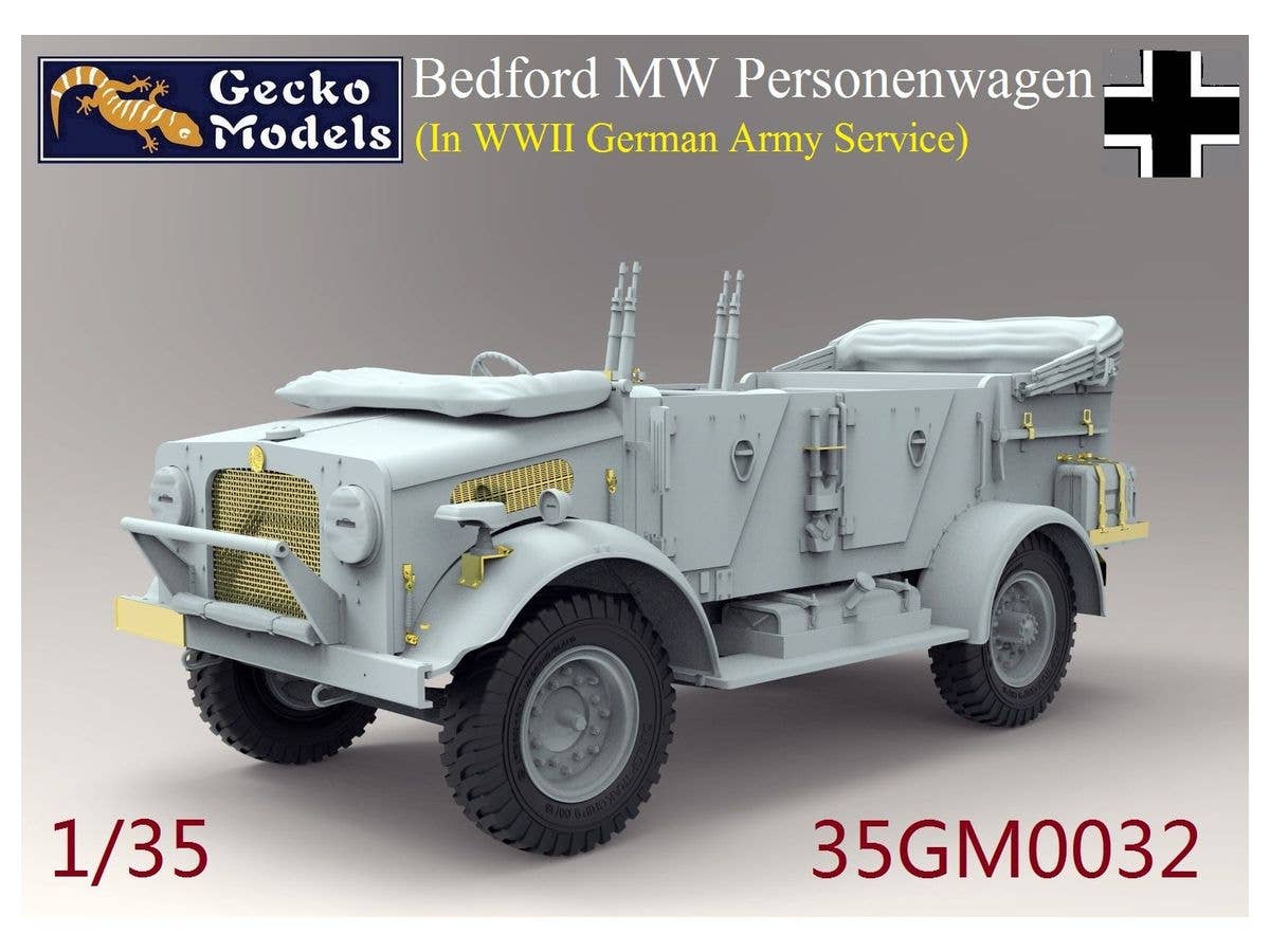 Gecko 1/35 German Bedford MW 4x2 Beutewagen | 4892667350323