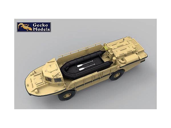 Gecko 1/35 Modern USN LARC-V w-Combat Rubber Raiding Craft | 4892667350408