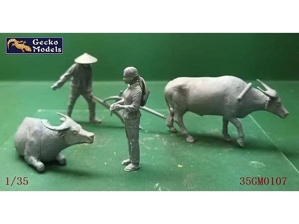 Gecko 1/35 60'~70's Farming in Vietnam | 4892667351078