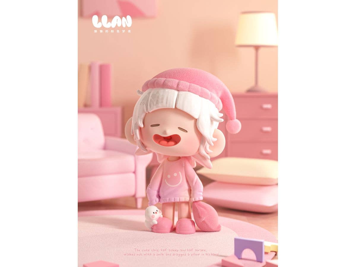 Shenzhen Mabell Animation Development Lazy Pink Dreamland (Set of 8 figures) | 4582362388836