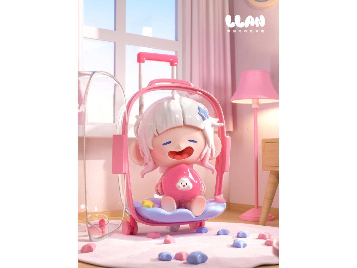 Shenzhen Mabell Animation Development Lazy Pink Dreamland (Set of 8 figures) | 4582362388836