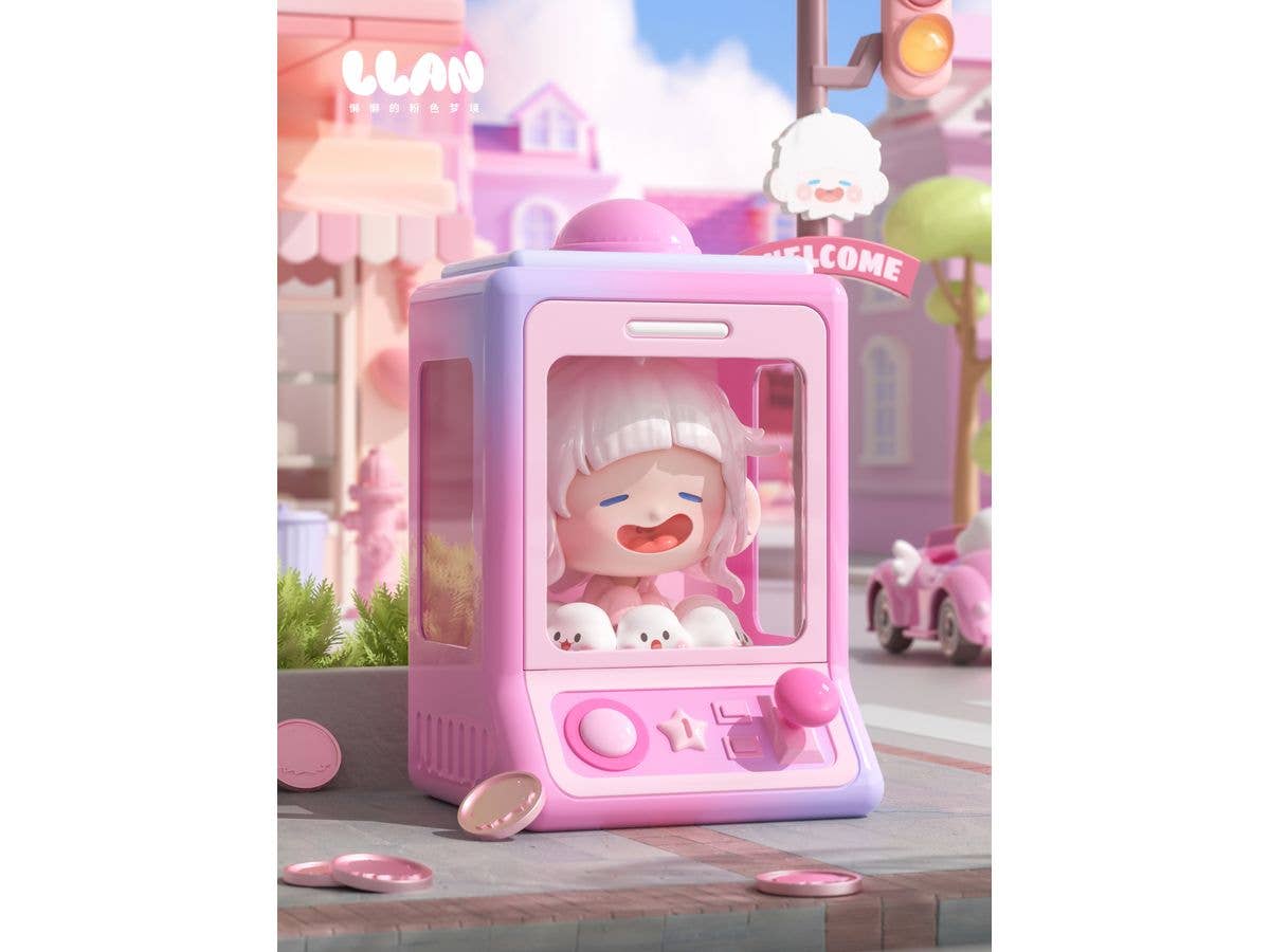 Shenzhen Mabell Animation Development Lazy Pink Dreamland (Set of 8 figures) | 4582362388836