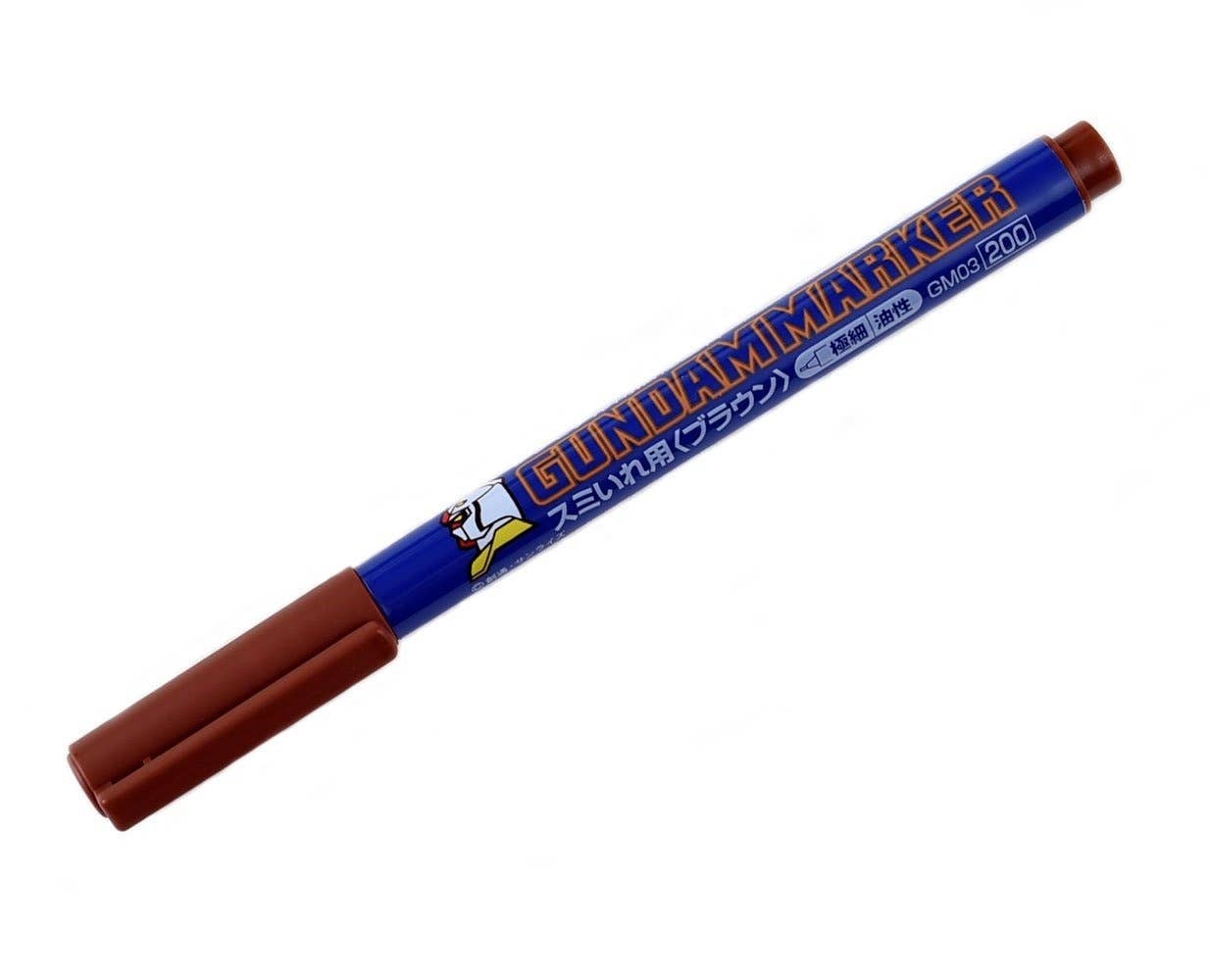 Mr Hobby Gundam Marker Brown (Fine) | 4973028506891